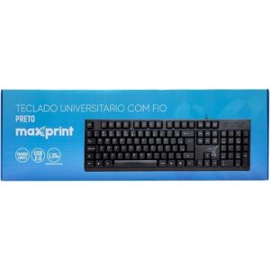 teclado usb maxprint